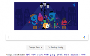 'tis the season google doodle